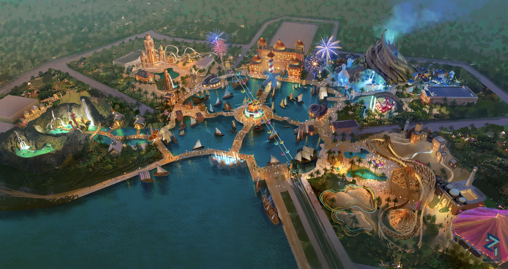 Dream World - the state-of-the-art water theme park is situated